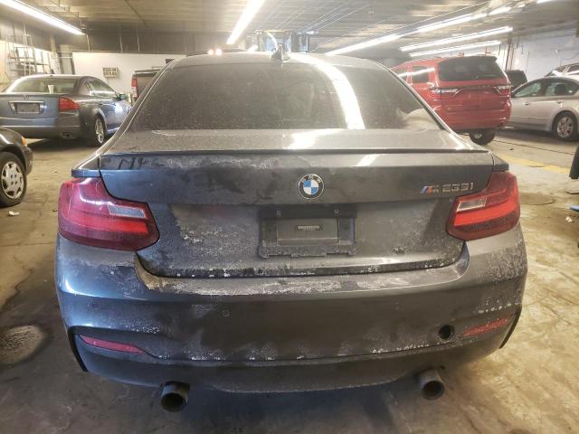 WBA1J7C51GV289997 - 2016 BMW M235I GRAY photo 6