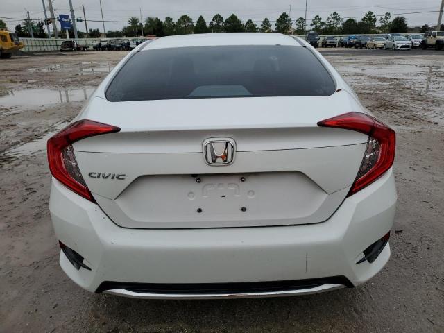 2HGFC2F64KH567157 - 2019 HONDA CIVIC LX WHITE photo 6