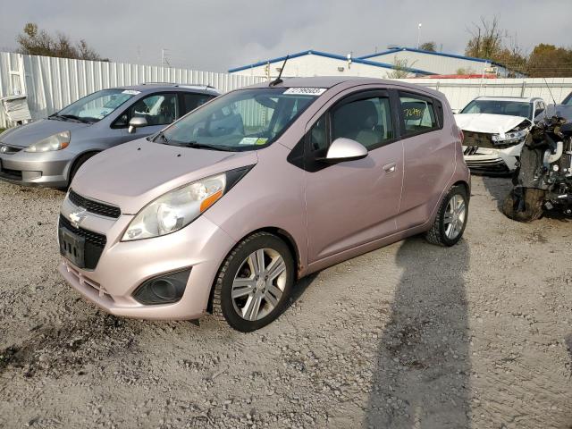 KL8CC6S97DC576975 - 2013 CHEVROLET SPARK 1LT SILVER photo 1