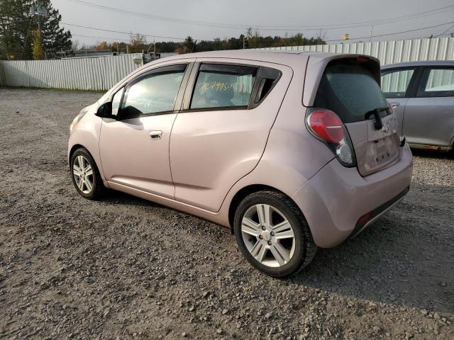 KL8CC6S97DC576975 - 2013 CHEVROLET SPARK 1LT SILVER photo 2