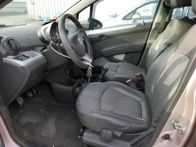 KL8CC6S97DC576975 - 2013 CHEVROLET SPARK 1LT SILVER photo 7