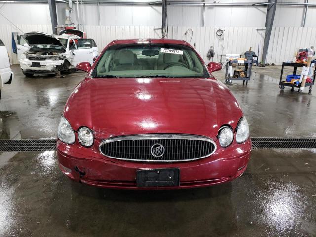 2G4WC532451234659 - 2005 BUICK LACROSSE CX RED photo 5