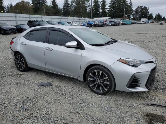 5YFBURHEXHP701602 - 2017 TOYOTA COROLLA L SILVER photo 4