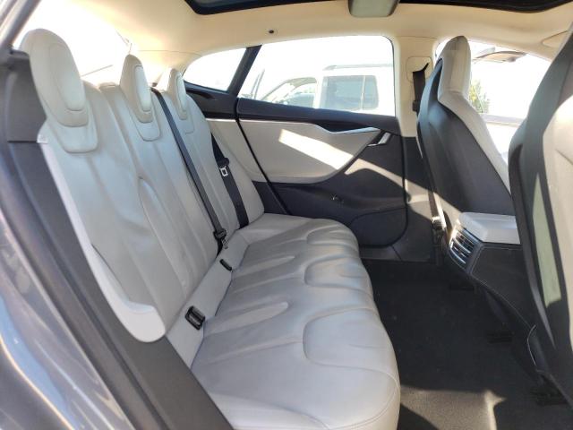 5YJSA1H16EFP37561 - 2014 TESLA MODEL S Մոխրագույն լուսանկար 10