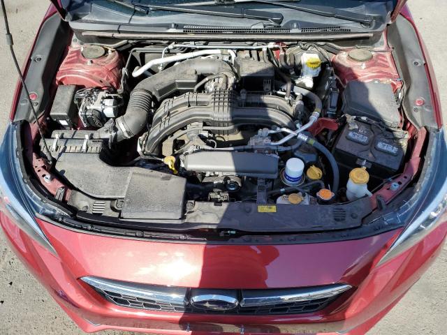 4S3GKAB62L3614776 - 2020 SUBARU IMPREZA RED photo 11