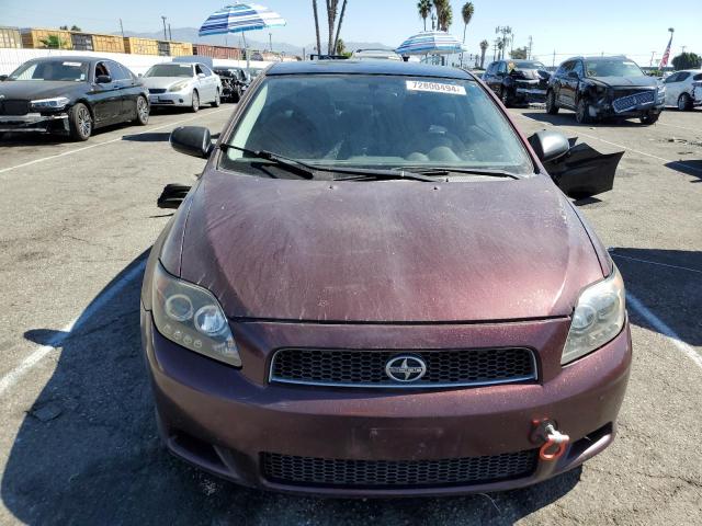 JTKDE177850012635 - 2005 TOYOTA SCION TC 栗色 照片 5