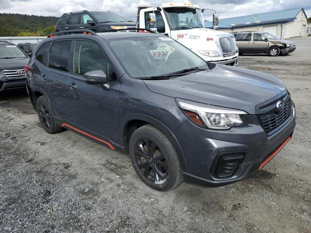 JF2SKARC8LH455711 - 2020 SUBARU FORESTER SPORT GRAY photo 4