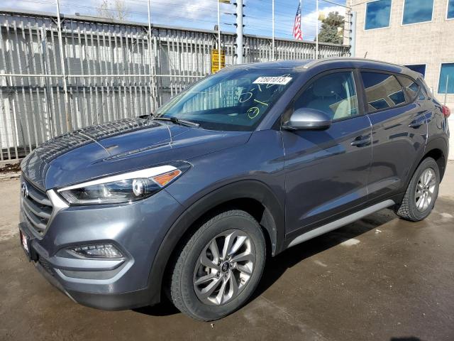 KM8J3CA44HU497746 - 2017 HYUNDAI TUCSON LIMITED BLUE photo 1