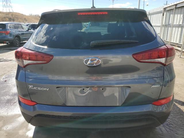 KM8J3CA44HU497746 - 2017 HYUNDAI TUCSON LIMITED BLUE photo 6