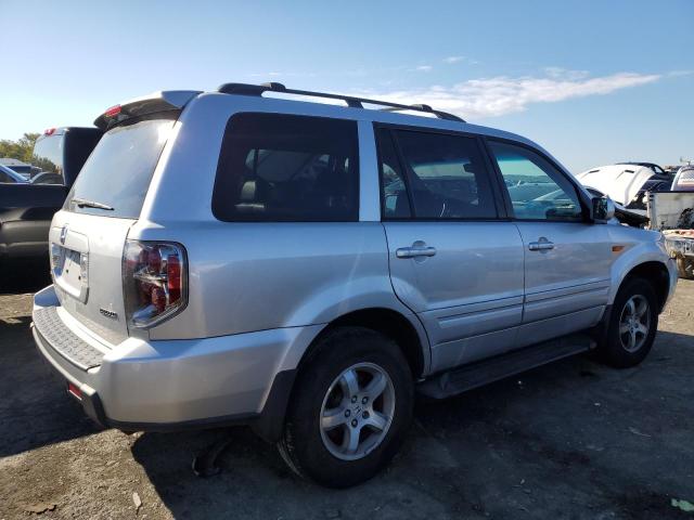 5FNYF18577B027571 - 2007 HONDA PILOT EXL SILVER photo 3