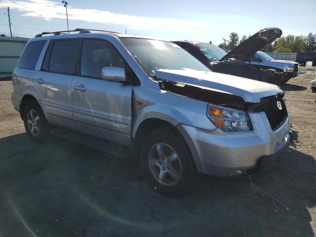 5FNYF18577B027571 - 2007 HONDA PILOT EXL SILVER photo 4