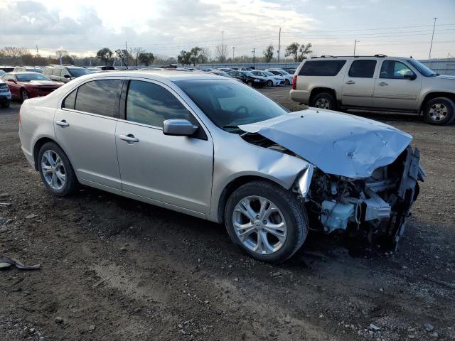 3FAHP0HA9CR283455 - 2012 FORD FUSION SE SILVER photo 4