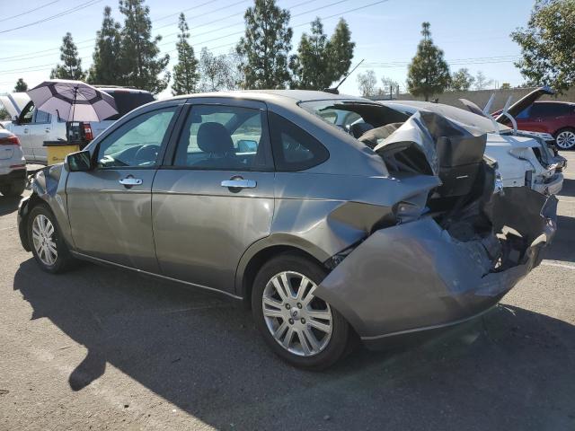 1FAHP3HN6AW186700 - 2010 FORD FOCUS SEL GRAY photo 2