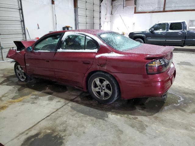 1G2HZ541734121019 - 2003 PONTIAC BONNEVILLE SSEI MAROON photo 2