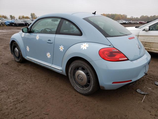 3VWJX7AT3DM694216 - 2013 VOLKSWAGEN BEETLE BLUE photo 2