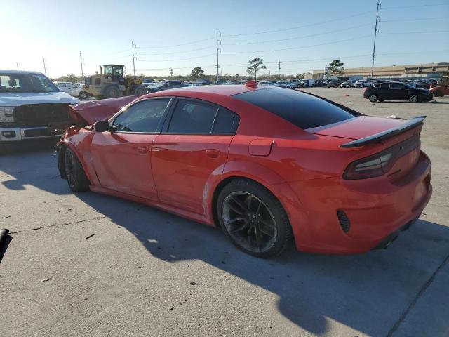 2C3CDXGJXNH171113 - 2022 DODGE CHARGER SCAT PACK RED photo 2