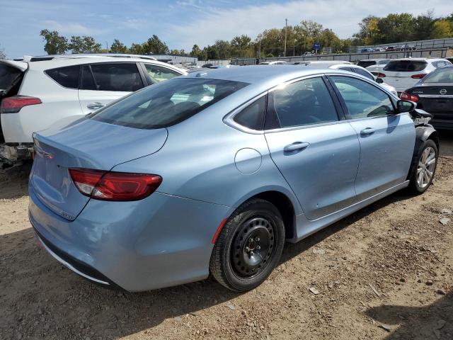 1C3CCCAB7FN743762 - 2015 CHRYSLER 200 LIMITED BLUE photo 3