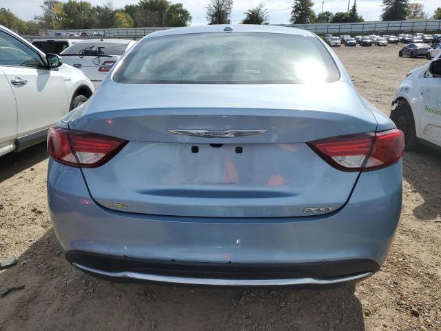 1C3CCCAB7FN743762 - 2015 CHRYSLER 200 LIMITED BLUE photo 6