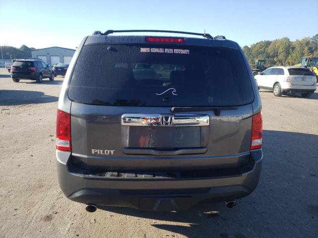 5FNYF3H42CB032058 - 2012 HONDA PILOT EX GRAY photo 6