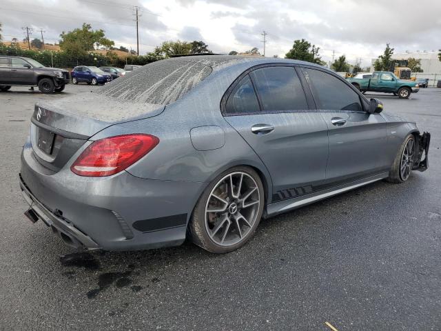 55SWF6EB0JU238681 - 2018 MERCEDES-BENZ C 43 4MATIC AMG GRAY photo 3