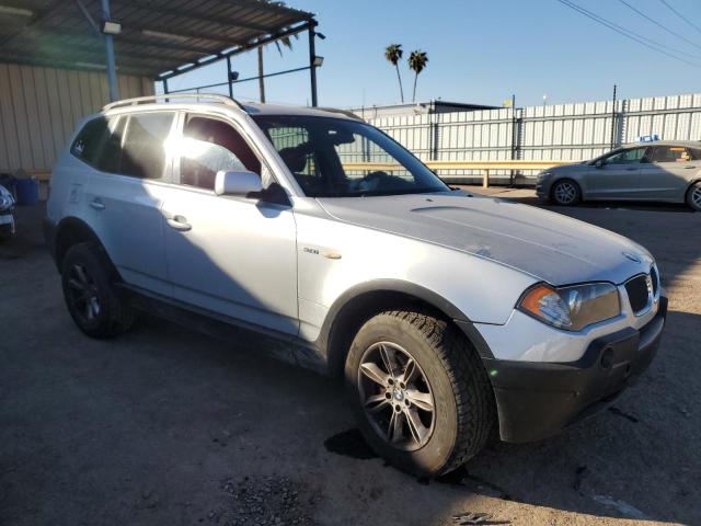 WBXPA934X4WA61329 - 2004 BMW X3 3.0I SILVER photo 4