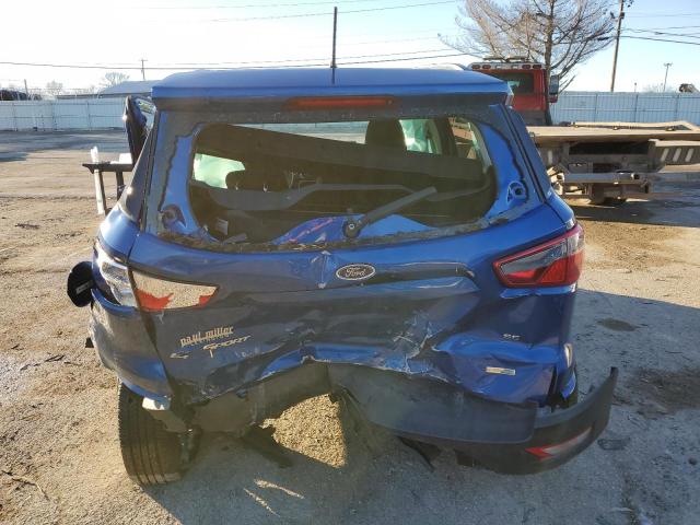 MAJ3S2GE4LC368887 - 2020 FORD ECOSPORT SE BLUE photo 6