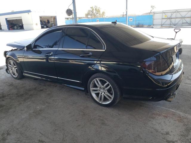 WDDGF4HB7DR244231 - 2013 MERCEDES-BENZ C 250 BLACK photo 2