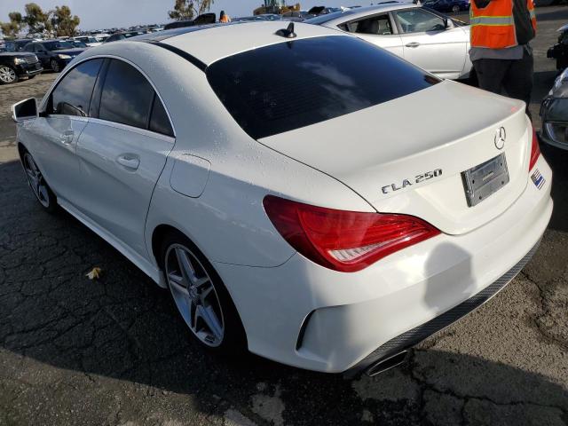 WDDSJ4EB6EN159192 - 2014 MERCEDES-BENZ CLA 250 WHITE photo 2