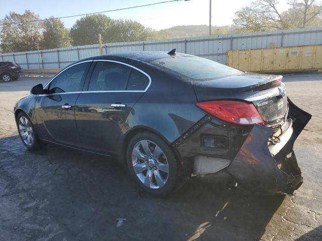 2G4GS5EV7D9249378 - 2013 BUICK REGAL PREMIUM BLACK photo 2