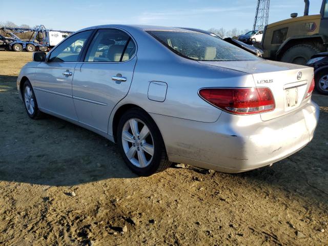 JTHBA30G055139302 - 2005 LEXUS ES 330 SILVER photo 2