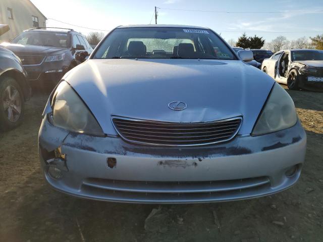 JTHBA30G055139302 - 2005 LEXUS ES 330 SILVER photo 5