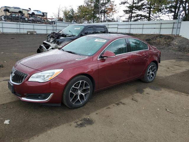 2G4GL5EX8H9172587 - 2017 BUICK REGAL SPORT TOURING RED photo 1
