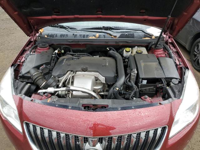 2G4GL5EX8H9172587 - 2017 BUICK REGAL SPORT TOURING RED photo 11