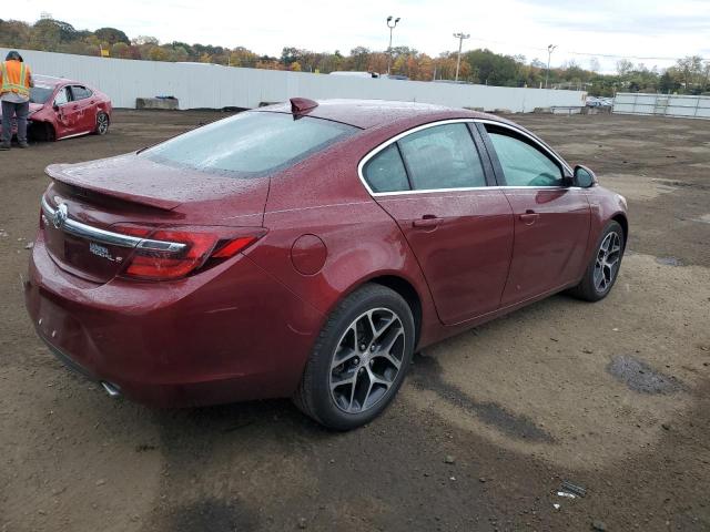 2G4GL5EX8H9172587 - 2017 BUICK REGAL SPORT TOURING RED photo 3