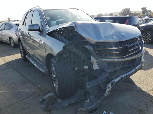 4JGDA5HB4CA034180 - 2012 MERCEDES-BENZ ML 350 4MATIC GRAY photo 4