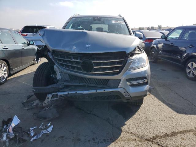 4JGDA5HB4CA034180 - 2012 MERCEDES-BENZ ML 350 4MATIC GRAY photo 5