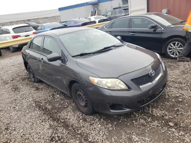 1NXBU4EE9AZ196731 - 2010 TOYOTA COROLLA BASE GRAY photo 4