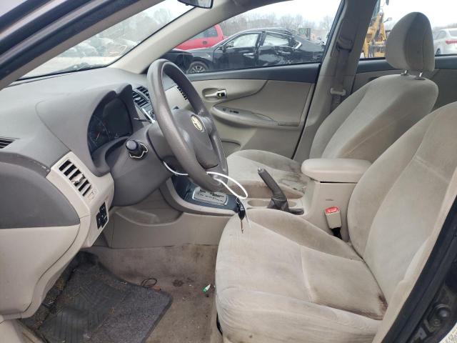 1NXBU4EE9AZ196731 - 2010 TOYOTA COROLLA BASE GRAY photo 7