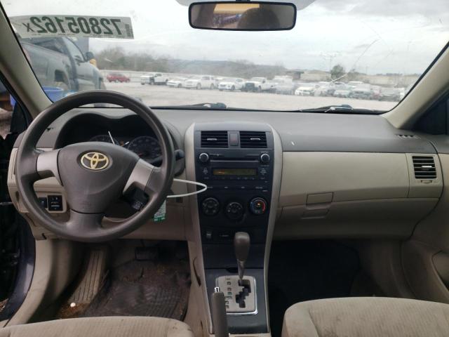 1NXBU4EE9AZ196731 - 2010 TOYOTA COROLLA BASE GRAY photo 8