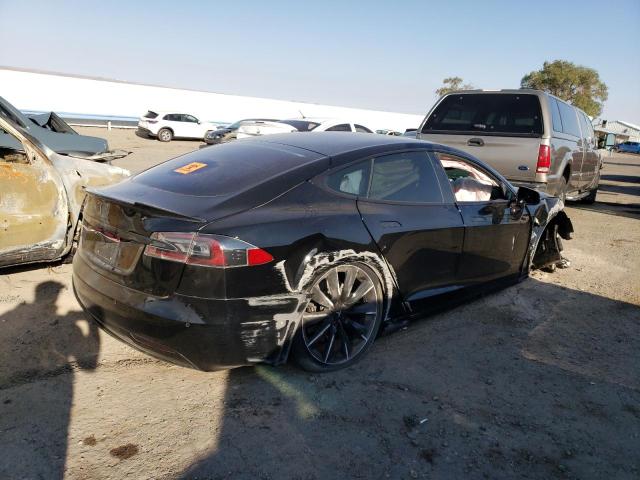 5YJSA1E28KF339955 - 2019 TESLA MODEL S Սև լուսանկար 3