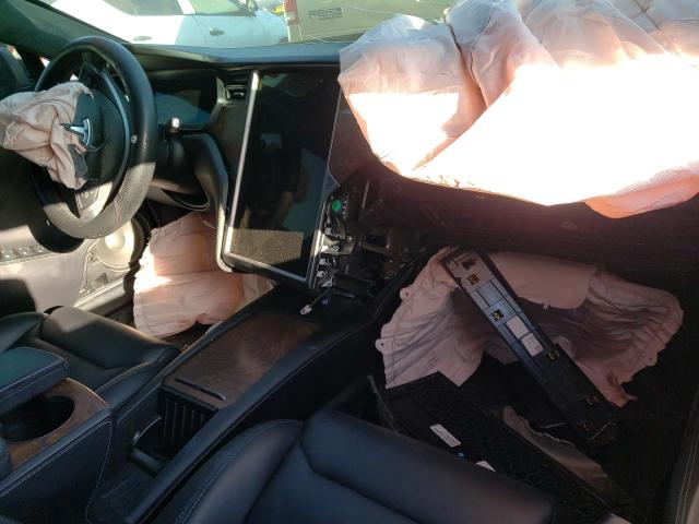 5YJSA1E28KF339955 - 2019 TESLA MODEL S Սև լուսանկար 8