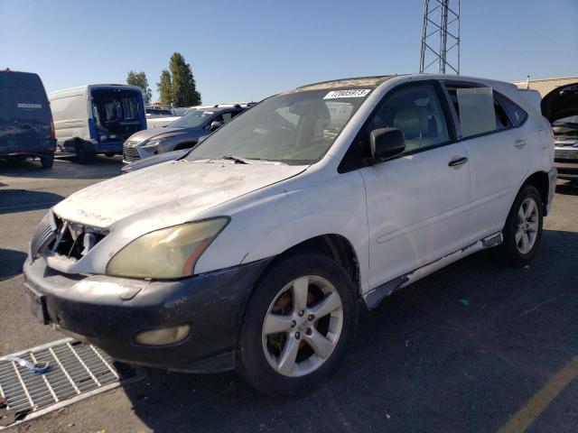 JTJGA31U640027351 - 2004 LEXUS RX 330 WHITE photo 1