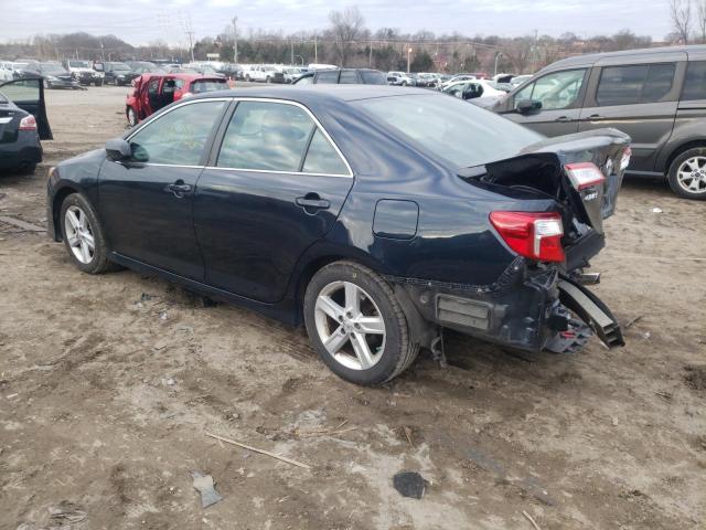 4T1BF1FK7EU461603 - 2014 TOYOTA CAMRY L BLUE photo 2