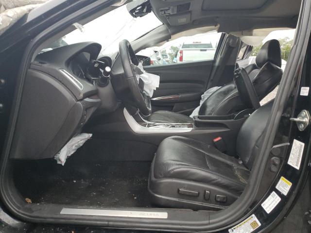 19UUB2F78HA004204 - 2017 ACURA TLX ADVANCE BLACK photo 7