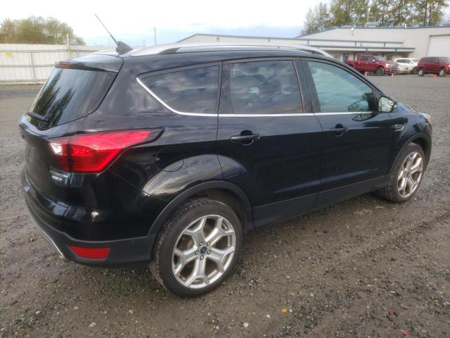 1FMCU9J9XKUA24056 - 2019 FORD ESCAPE TITANIUM BLACK photo 3