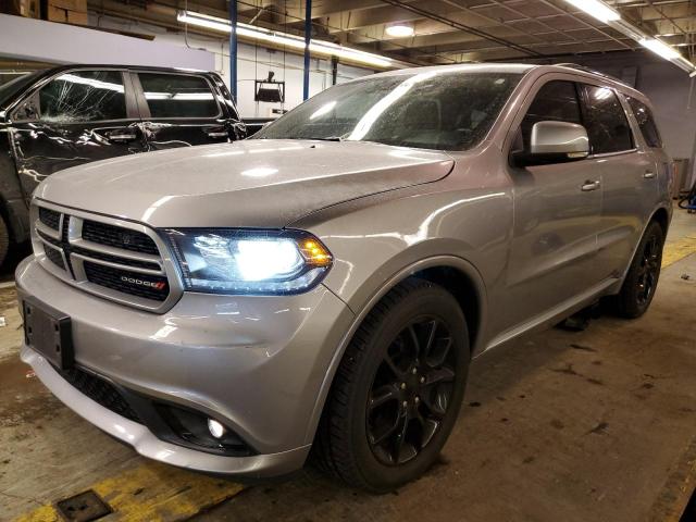 1C4SDJCT3HC639718 - 2017 DODGE DURANGO R/T GRAY photo 1