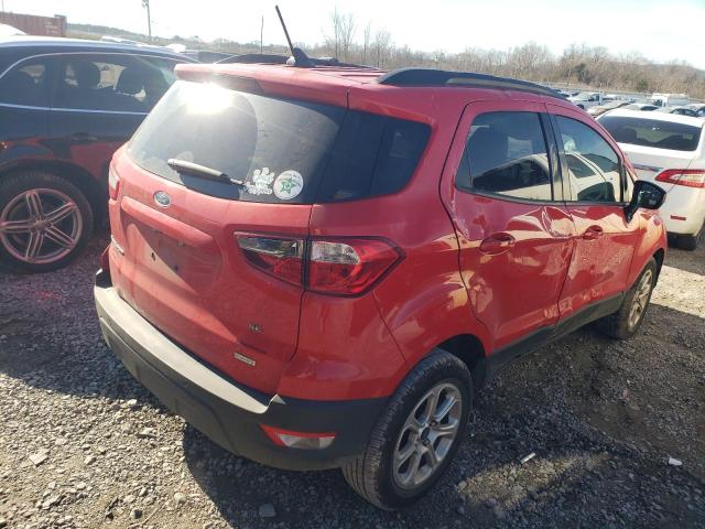 MAJ3S2GEXLC388013 - 2020 FORD ECOSPORT SE RED photo 3