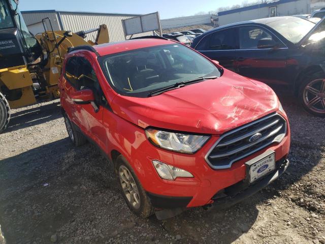MAJ3S2GEXLC388013 - 2020 FORD ECOSPORT SE RED photo 4