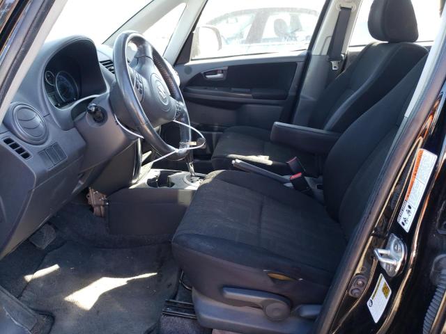 JS2YB5A3XB6302808 - 2011 SUZUKI SX4 BLACK photo 7