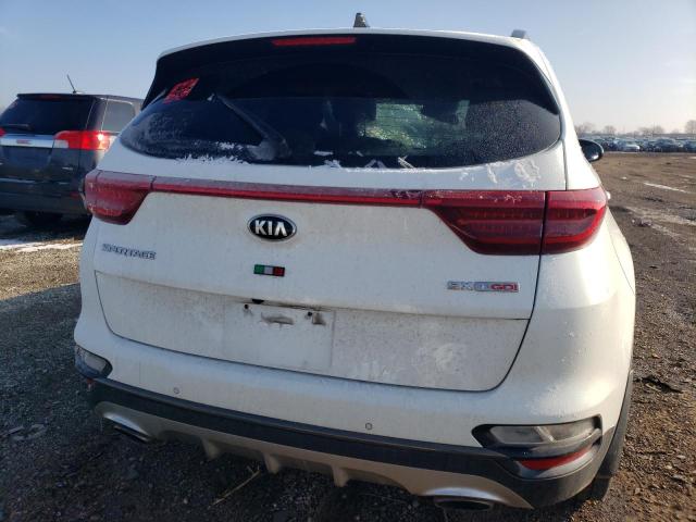 KNDPR3A69M7862767 - 2021 KIA SPORTAGE SX WHITE photo 6